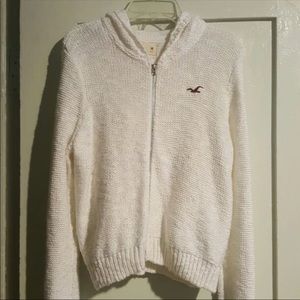 Hollister knit hoodie